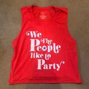 4th of July tank top